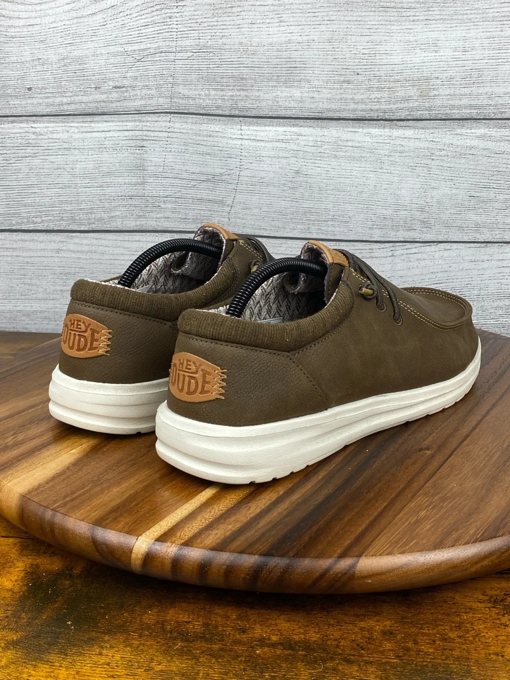 Hey Dude Paul Classic Brown Slip On Loafer Men’s Shoe Size 10